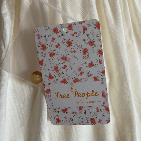 NWT FREE PEOPLE FLOUNCE HALTER TOP - Picture 3 of 7